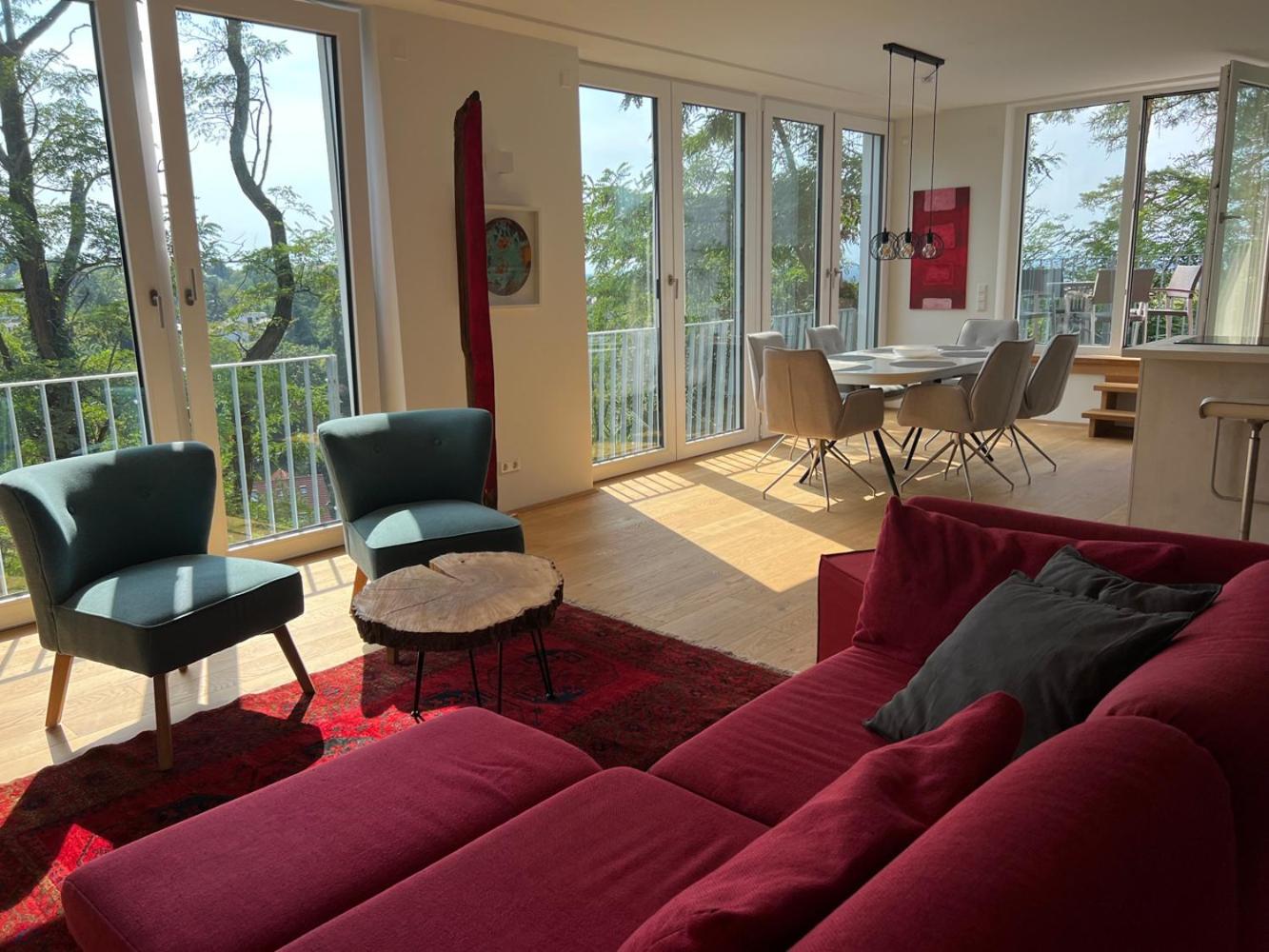 Luxuswohnung In Villa Mit Fantastischem Blick Καρλσρούη Εξωτερικό φωτογραφία